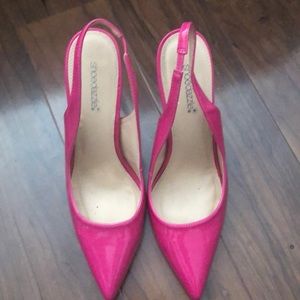 Shoedazzle pink high heel used size 11